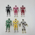 Vintage 1993 Bandai Power Rangers Flip Head 5.5" Action Figures - Lot of 6