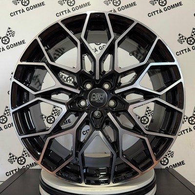 Set 4 Leichtmetallfelgen MSW51 BLACK Für Porsche Cayenne Panamera 20 Zoll Neu