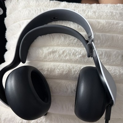 Sony Pulse Elite Wireless Gaming Headset for PS5 White Used Works, With USB