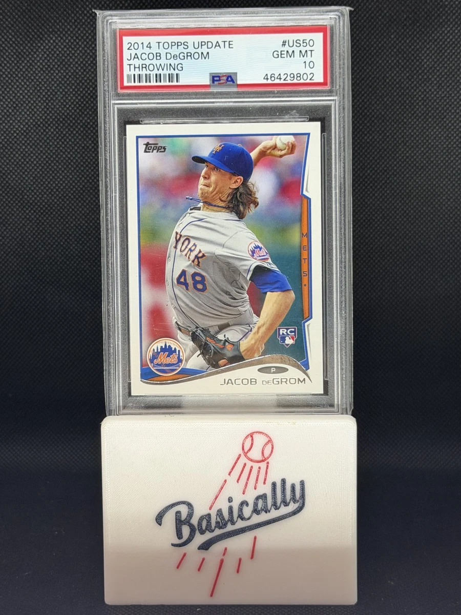 Jacob deGrom Professional Sports Authenticator (PSA) Baseball