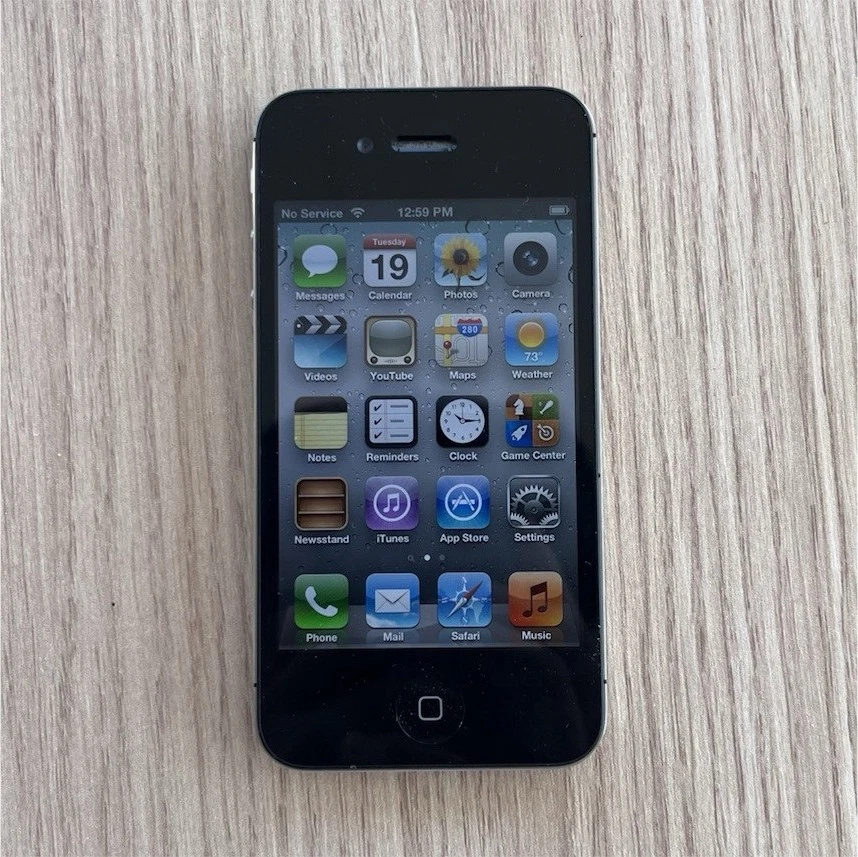 Apple iPhone 4 Black Phones for Sale | Shop New & Used Cell Phones