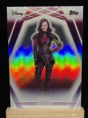 2026 Topps Disney Mal Rainbow Foilboard Parallel - Descendants 