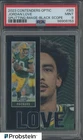 2023 Contenders Optic Splitting image Black Scope Jordan Love Packers /25 PSA 9
