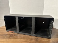 Vintage LASERLINE 36 CD Storage Case Wall Mountable Organizer Excellent Cond.