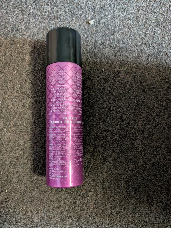 Everpro Beauty Quick Cover Instant Fiber Filler 05 feminino marrom lote de 12 01203 - Imagem 2 de 3