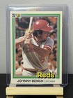 Front of 1981 Donruss - Johnny Bench #62