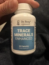 Dr. Berg Trace Minerals Enhanced Dietary Supplement 60 Capsules