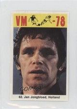 1978 Foniks Forlag Fotball VM Argentina '78 Jan Jongbloed #62 0cp0