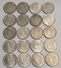 20 Morgan & Peace Silver Dollars Mixed Lot (Roll)