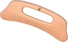 Wood Massage Tool Gua Sha Board Curved Roller Muscle Relief Therapy