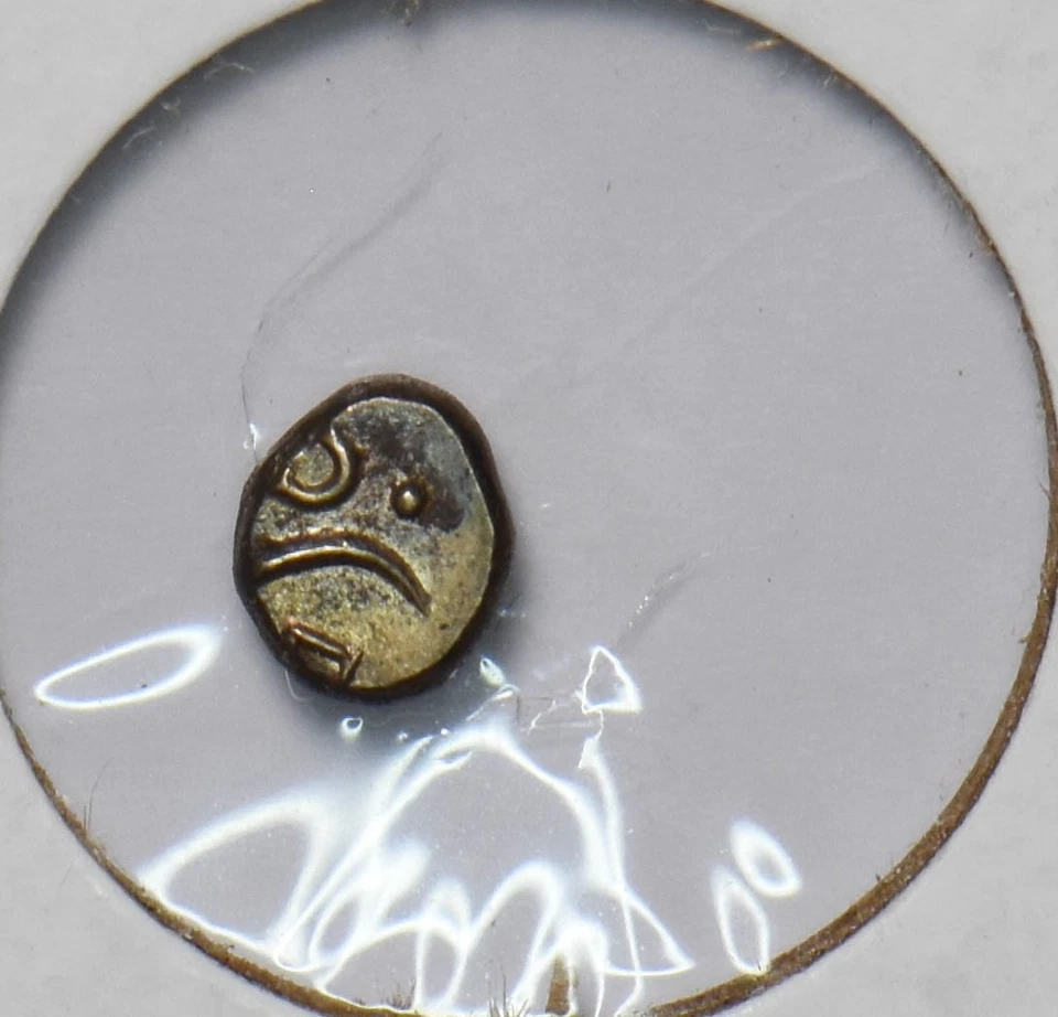 India Princely States 1600 ~1860 Fanam Travancore 292781 envío combinado Foto 2 de 2