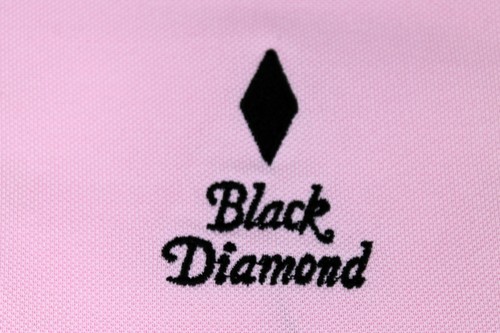 Polo Golf Ralph Lauren Pink Polo Shirt Purple Tag Women L Slim Fit Black Diamond - Picture 3 of 12