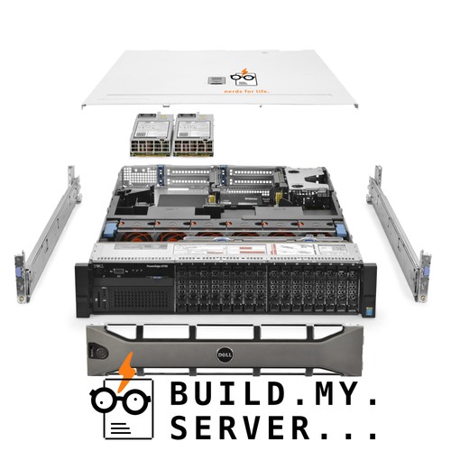 Dell PowerEdge R730 Server 2x E5-2660v3 2.60Ghz 20-Core 128GB RAM 16x Caddies - 第 1/5 張圖片