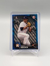 2016 Bowman Blue #BD-49 Brett Adcock #/150 Astros