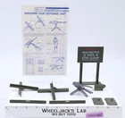 Machine Gun Defense Unit 100% Complete GI Joe 1984 Hasbro Action Figure Playset