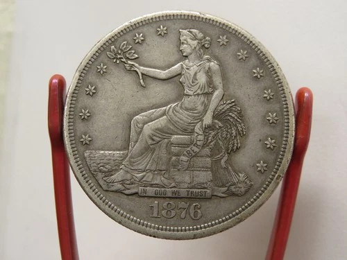 1876 S US Trade Dollar