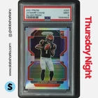 2021 PANINI PRIZM #337 JA'MARR CHASE SILVER RC ROOKIE PSA 9