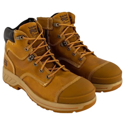 Timberland Mens Pro Helix Hd 6-Inch Composite Toe Wheat Work Boot - Picture 3 of 10