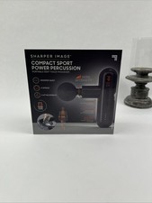 Sharper Image Compact Sport Power Percussion Massager PP01 Portable Deep Tissue