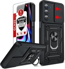 for Motorola Edge-5G UW 2021 Case: Motorola Edge 2021 Case with Slide Camera Cov