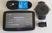 TomTom GO Basic 5 SatNav Lifetime UK & Europe Maps WIFI Record Route Start 52