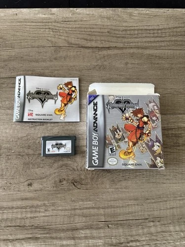Kingdom Hearts: Chain of Memories Game Boy Advance 2004 IN ORIGINAL BOX W MANUAL