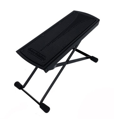 Tetra~Teknica 6~Position Adjustable Guitar Foot Rest, Black