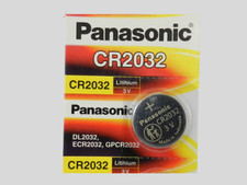 PANASONIC CR2032 LITHIUM 3V BATTERY 1Pc