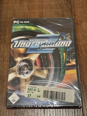 Need for Speed Underground 2 PC CD-Rom NEU Sealed OVP NFS