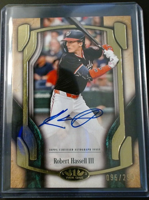 2026 Topps Tier One Break Out Auto Robert Hassell III /299
