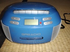 Greadio CD/Cassette Boombox CD-X2A AM/FM, Bluetooth, AUX, Cassette NO REMOTE
