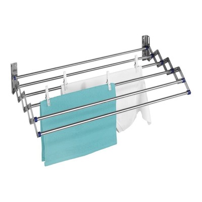 Universal Telescopic Towel Rack 70cm x 35cm Wall Extendable