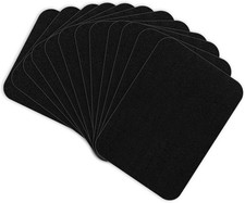 4 x 3 Inches Cotton Iron on Patches for Clothing Inside  Outside Repair, 12 Pcs