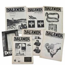 Dreamer Lot 6 Brian Mills Pardon Press 1969-70 UK Underground Art Magazines 