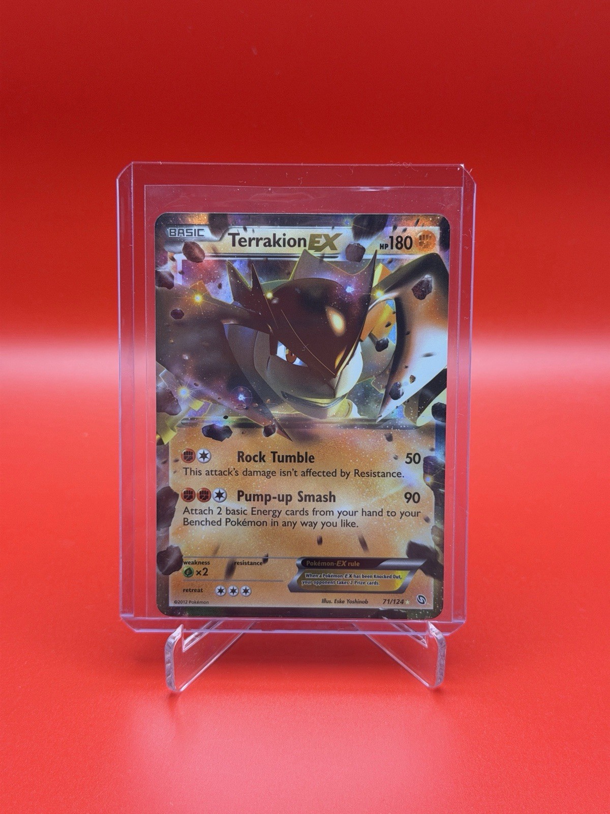 Pokémon Terrakion EX #71 Black & White: Dragons Exalted Mint/Near Mint