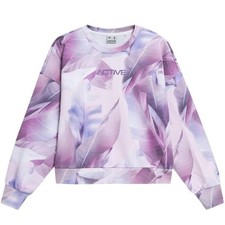 5903609942519 Women's sweatshirt 4F multicolor allover H4L22 BLD023 91A XL 
