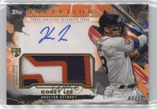 2023 Topps Inception Patch Orange 2/10 Korey Lee #IAP-KL Patch Auto ms9
