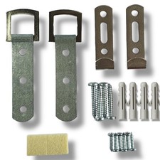 Mirror Hanging Kit Secure Heavy Duty Large Picture Frame Hooks Hangers Fittings