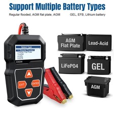 12V Car Battery Load Testers Professional Auto Alternator Analyzer U3C0