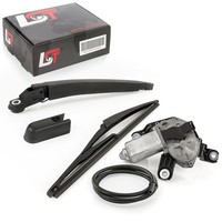 Wischer Heckscheibenwischer Wischermotor Schlauch Set Hinten FüR Opel Corsa D