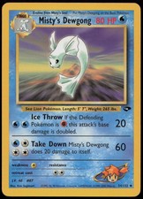 Misty's Dewgong 54/132 LP Gym Challenge Uncommon Unlimited Pokemon on eBay