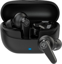JLab Go Pods ANC True Wireless Bluetooth Earbuds  Charging Case, Hybrid Active