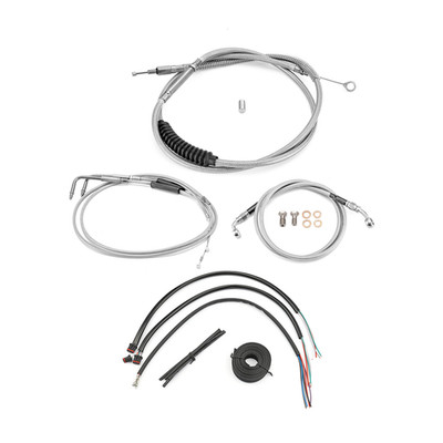 Non-ABS Control Kit Extension for Harley Softail Blackline 2011-14 12'' 14'' Bars