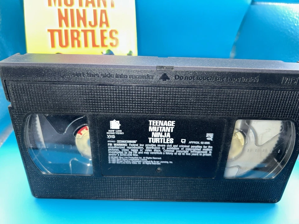 Teenage Mutant Ninja Turtles - The Movie (VHS) Tested! - Image 4 of 4