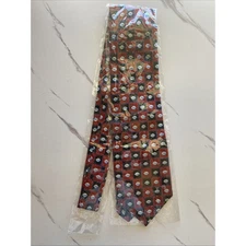 Pfizer Viagra Pharmacy Promotional 100% Silk Novelty Necktie Blue Pill Tie NEW