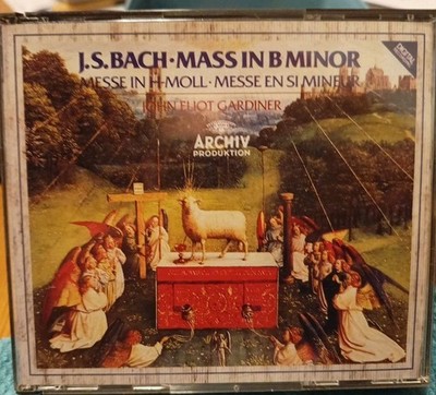 BACH Messe In H-Moll Mass In B Minor Gardiner Archiv Produktion BWV 232 2CD