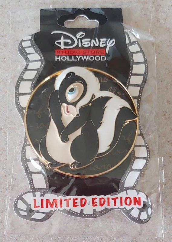 Disney Pin DSSH DSF Flower Bambi Cursive Cutie D23 LE400