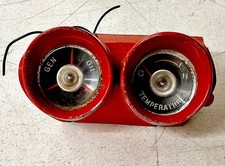1959-60 Chevy Impala Bel Air Biscayne Oem Gen Oil Temp Gauge Cluster 1959-60 Chevy Impala Bel Air Biscayne Oem Gen Oil Temp Gauge Cluster