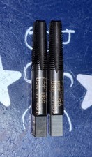 Two USA 1/16"-27 HSS 4 Flute NPT Taper Pipe Tap HSG USA 1/16 27tpi TWO TAPS