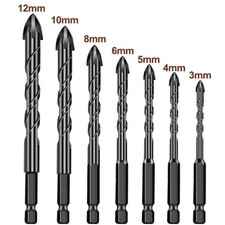 3mm-12mm Tile Drill Bit Punching Hole Tool  Wood Brick Ceramic Metal Drilling